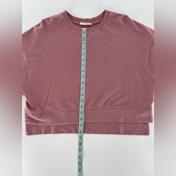 Zenana Long Sleeve Pull Over Sweater Pink Small - Picture 4 of 7